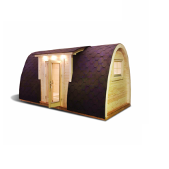 Insulated Camping Pod 2.4m x 4.8m (with side entrance)