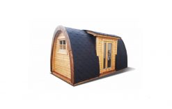 Insulated Camping Pod 2.4m x 6.0m (with side entrance)