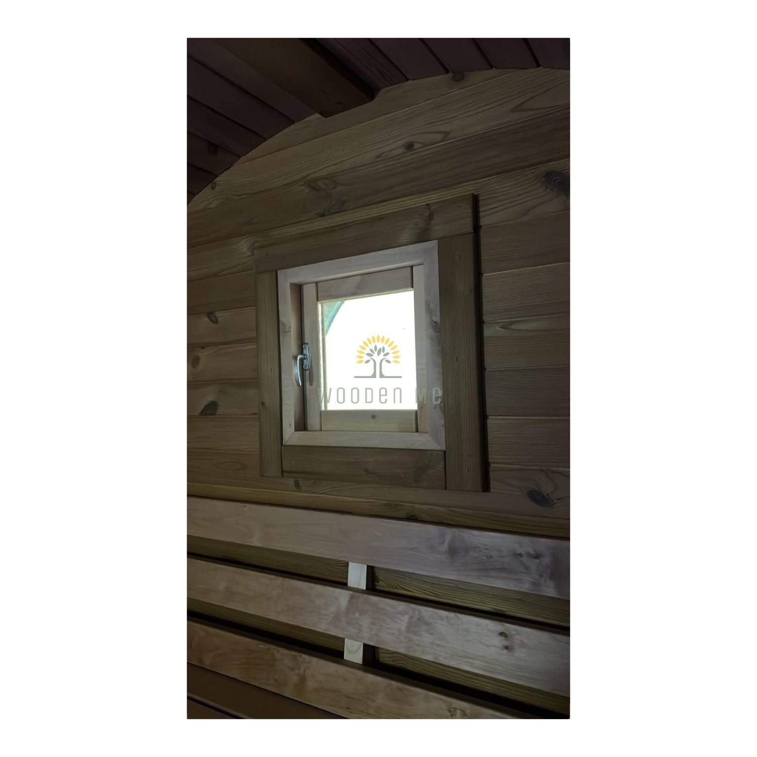 Sauna pod in thermo wood 4 m - Inside