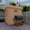 Garden shed Madrid (2,14 m x 2,15 m), 28mm